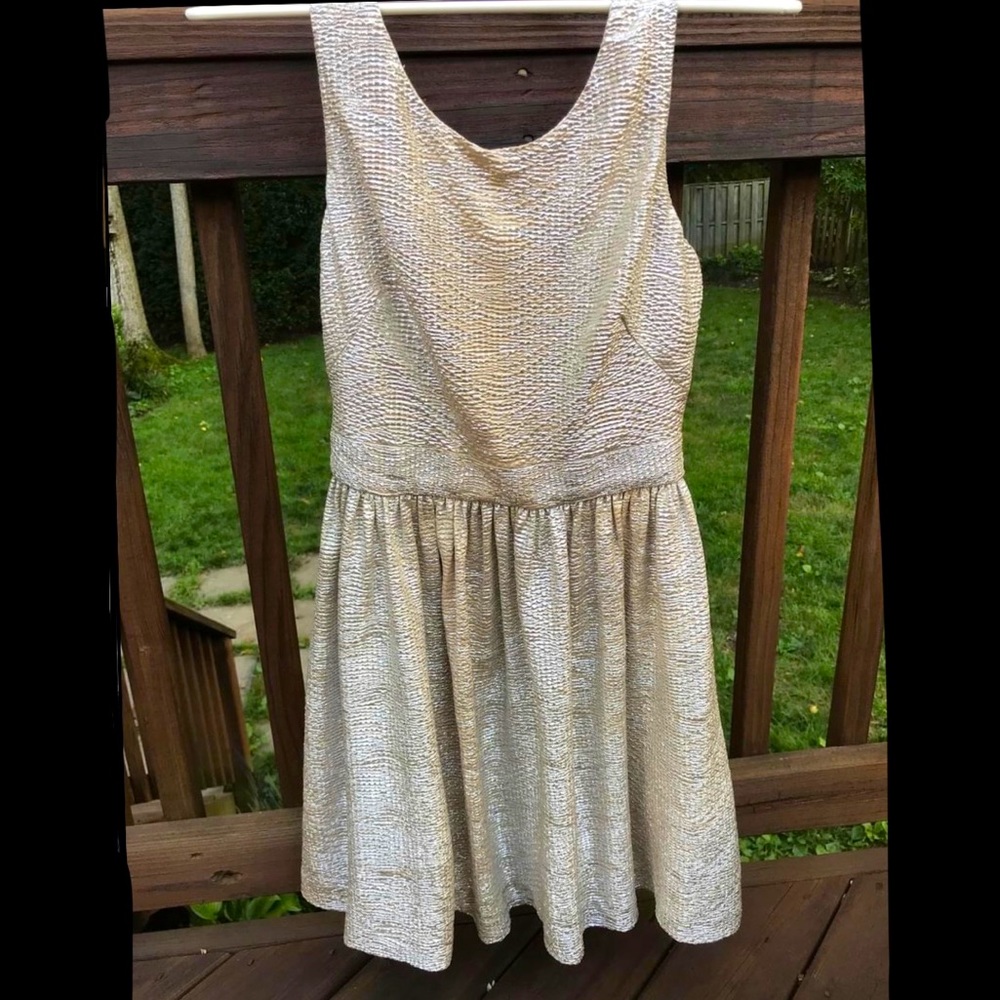 Hailey Logan by Adrianna Papell Shimmer Dress